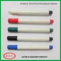 Steel tip 0.7mm ultra fine tip permanent ink low odor marker pen